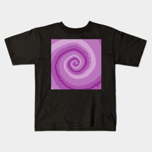 tie dye - soft purple Kids T-Shirt